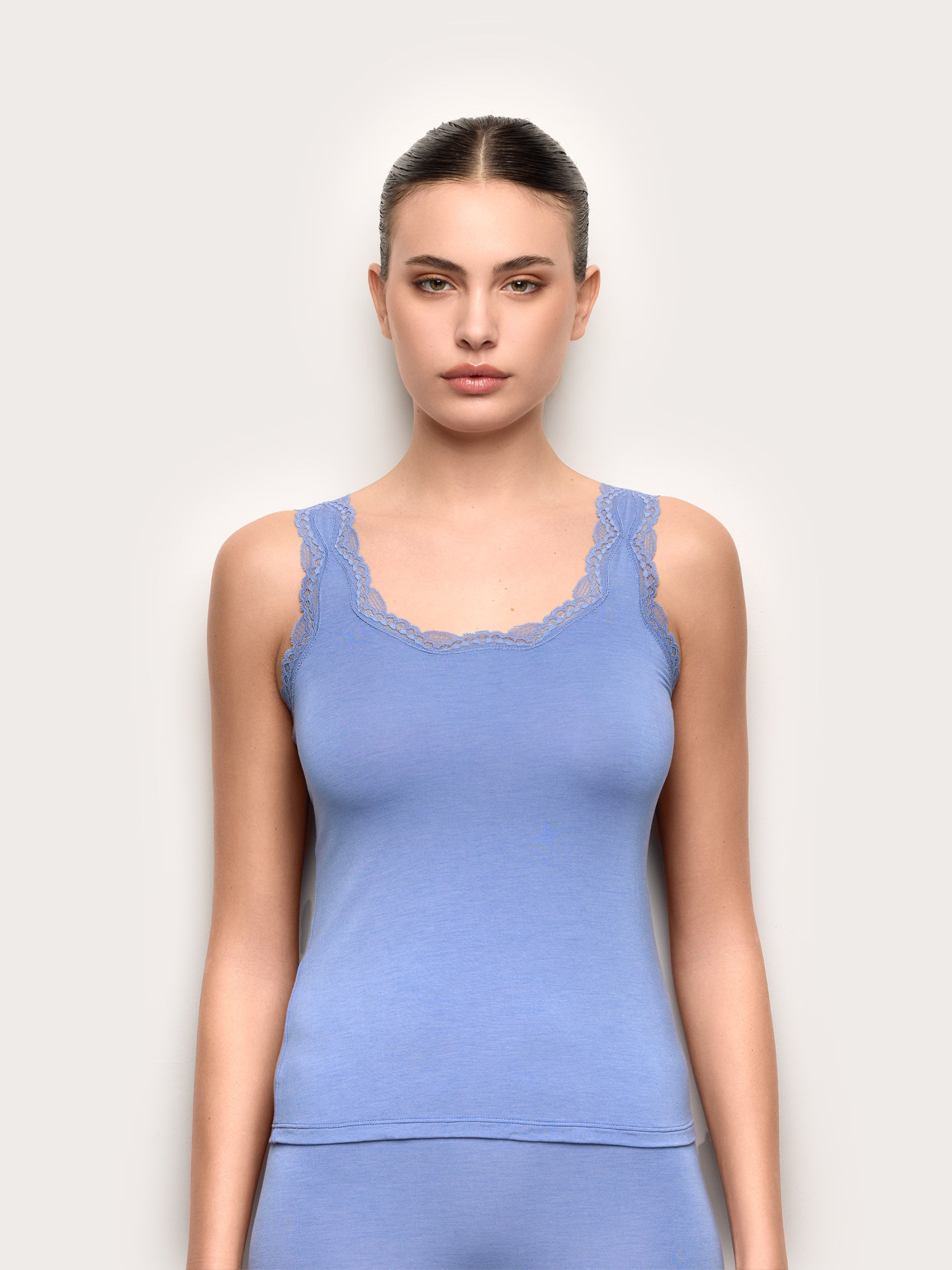 Canotta donna in TENCEL™ Modal con seta