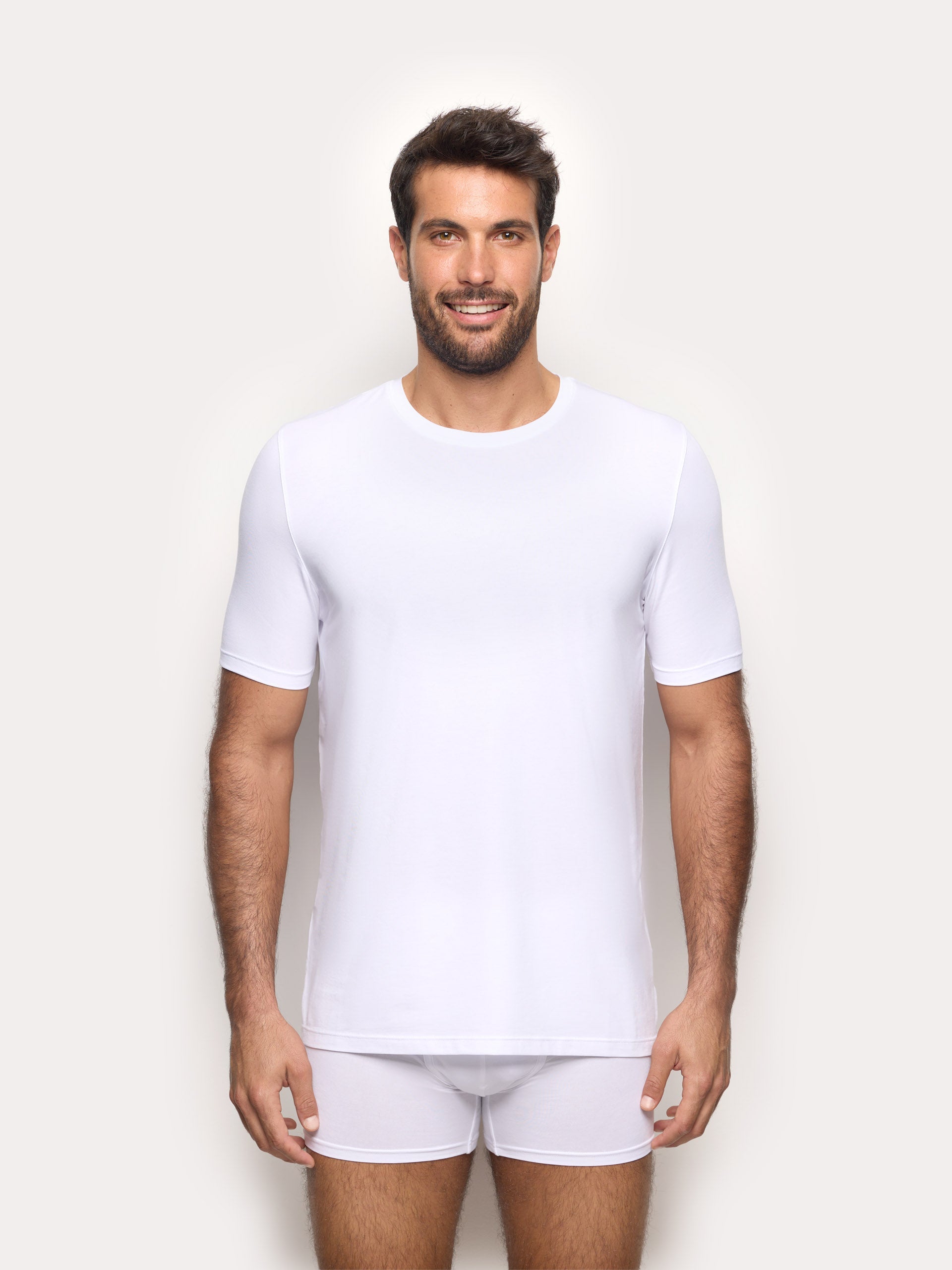 Maglia da uomo in TENCEL™ Modal, Cotone e Seta