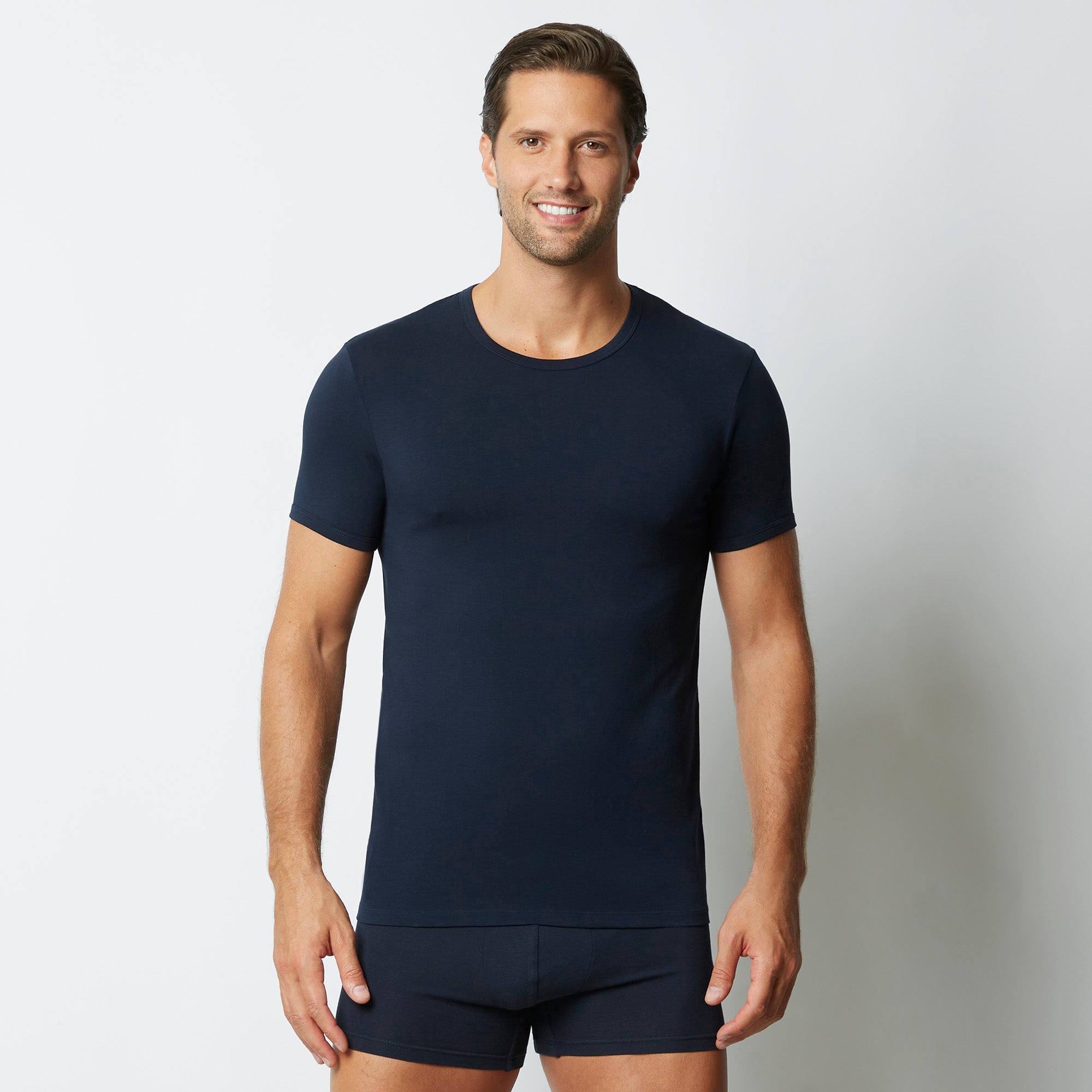 Maglia girocollo uomo in cotone New Simply