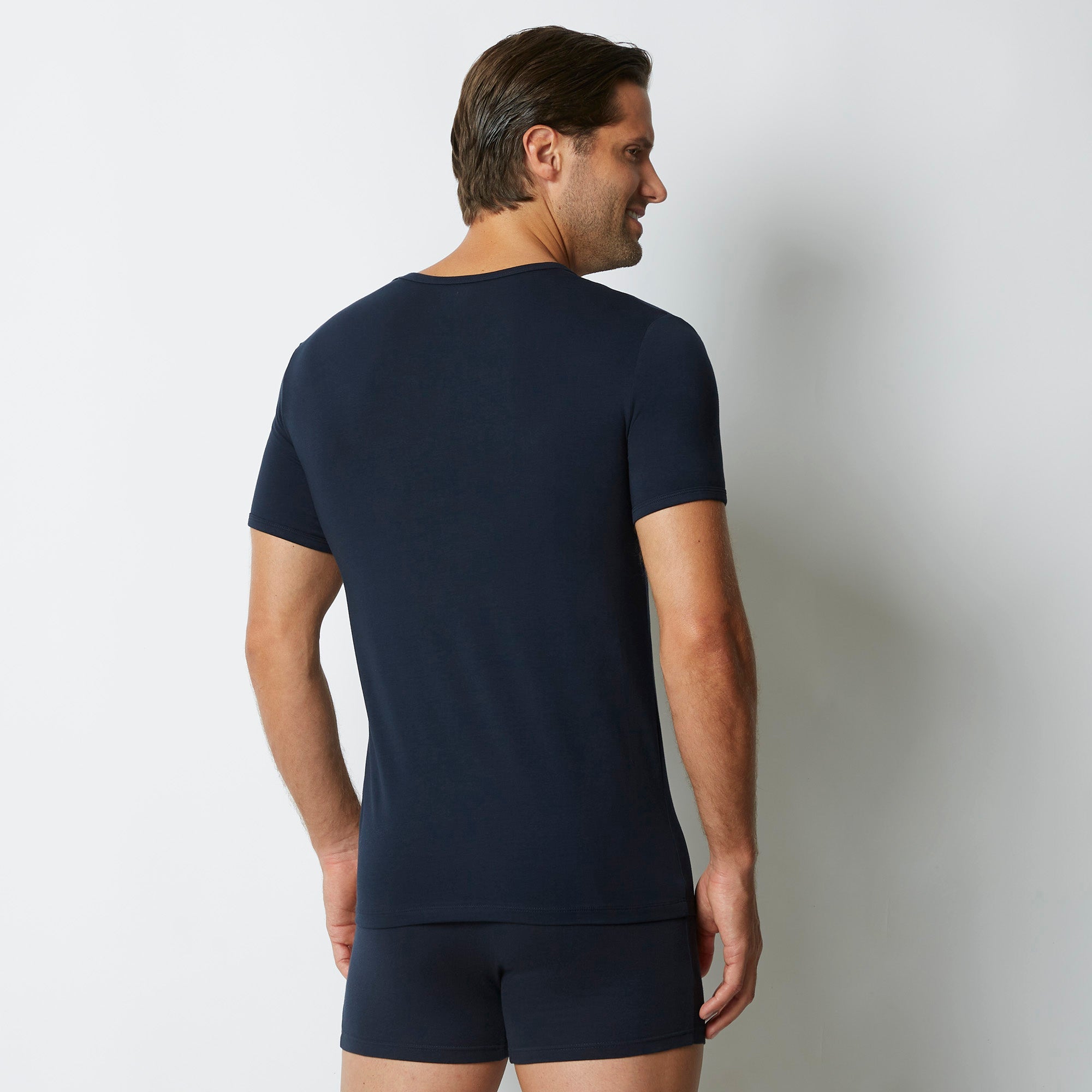 Maglia scollo V uomo in cotone New Simply