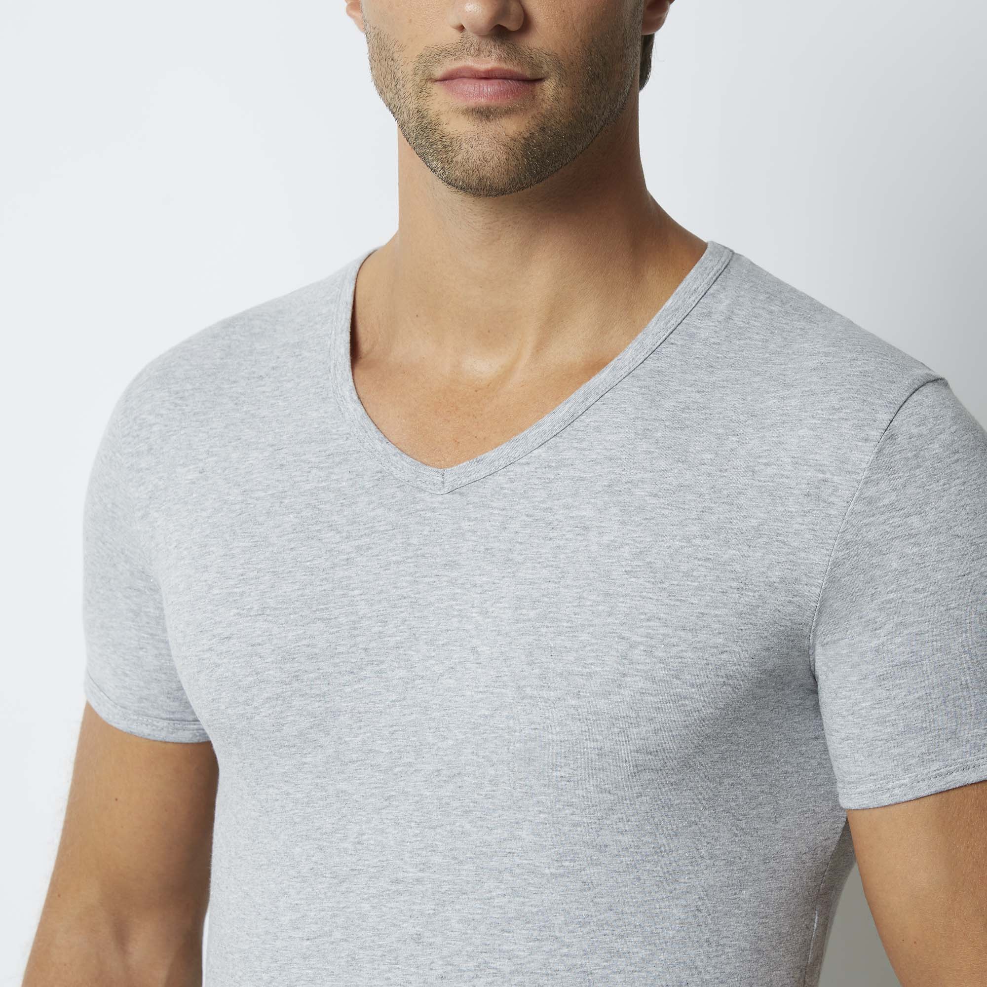 Maglia scollo V uomo in cotone New Simply