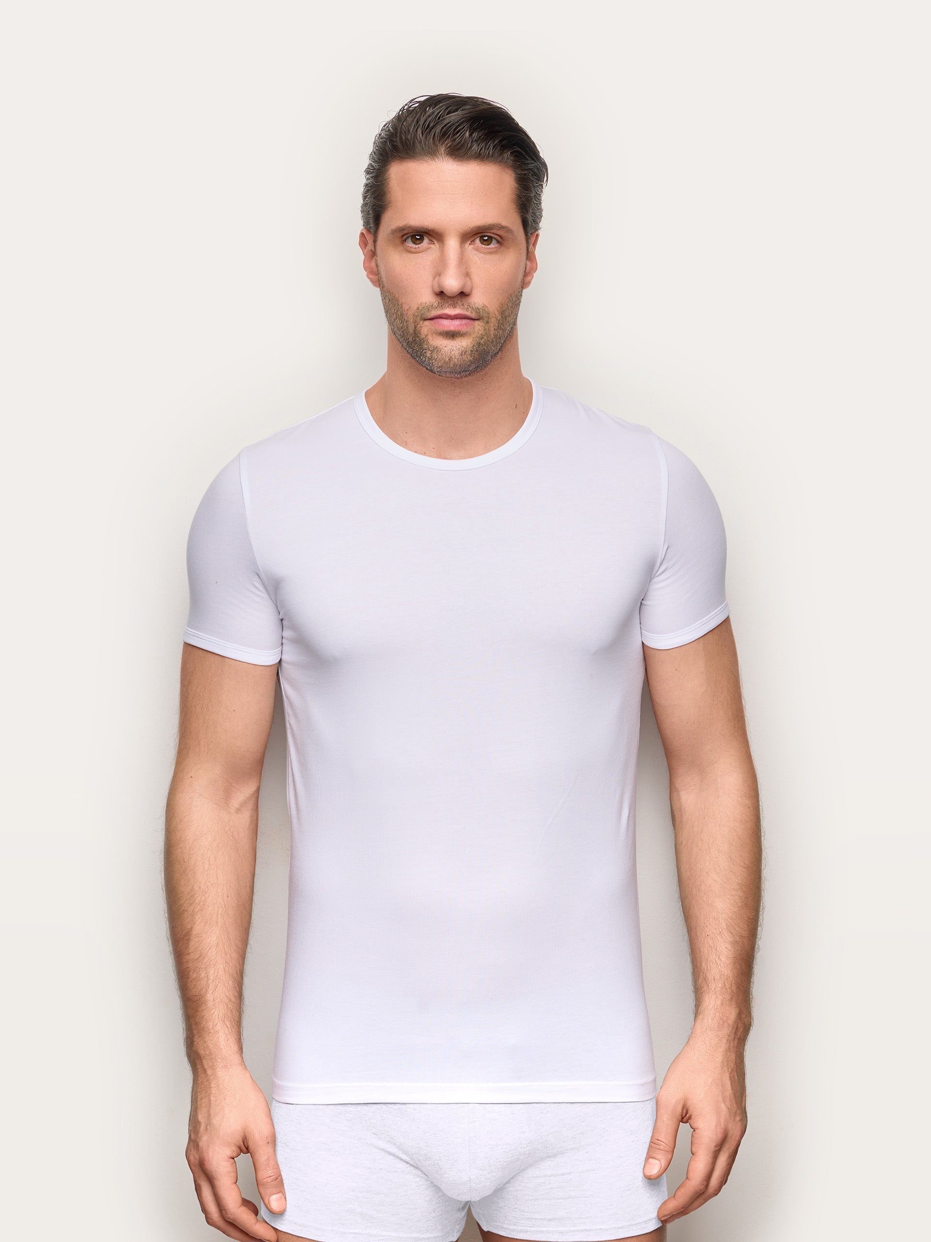 Maglia girocollo jersey di cotone - New Simply