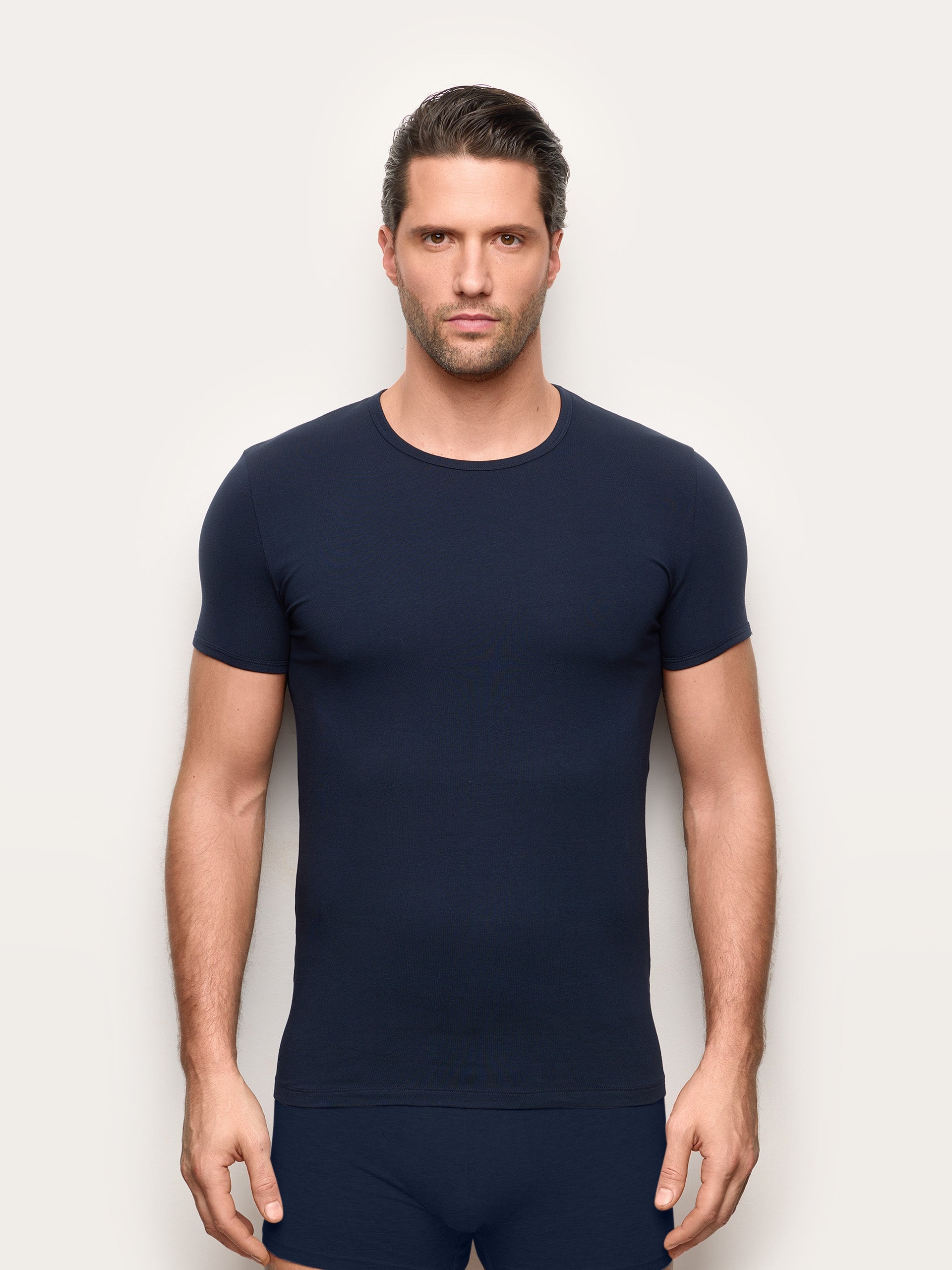 Maglia girocollo jersey di cotone - New Simply