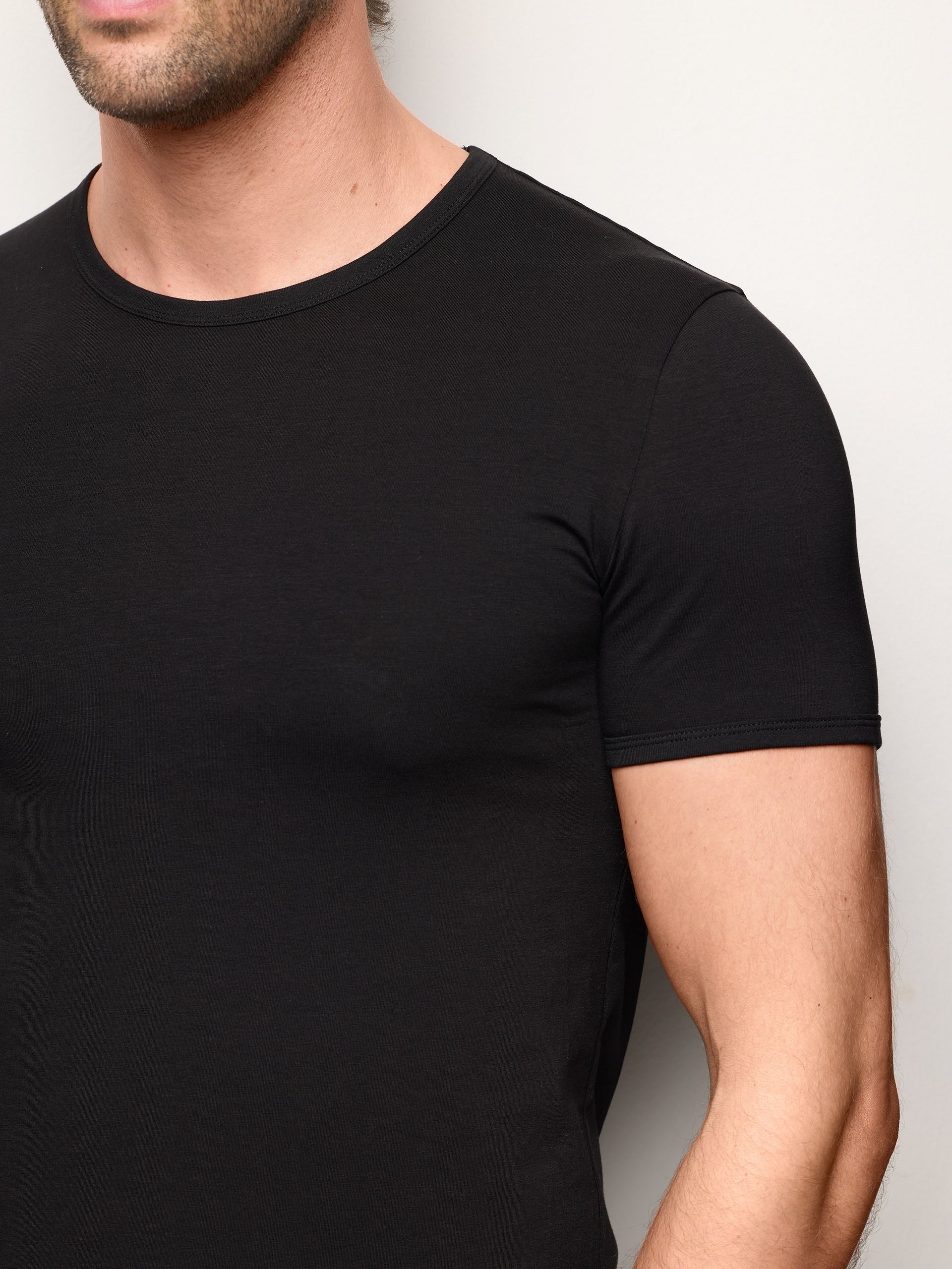 Maglia girocollo jersey di cotone - New Simply