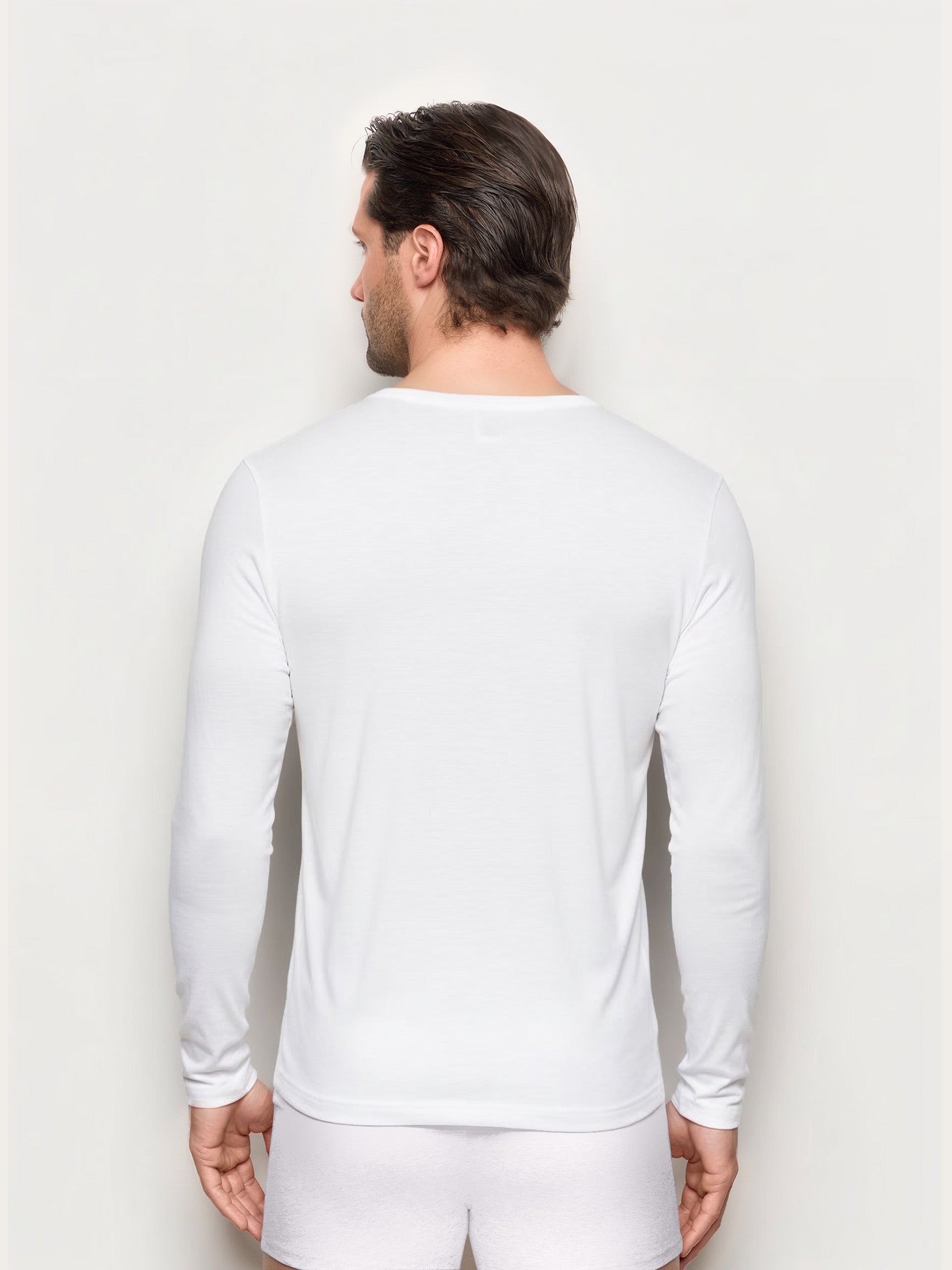 Maglia girocollo manica lunga jersey di cotone - New Simply