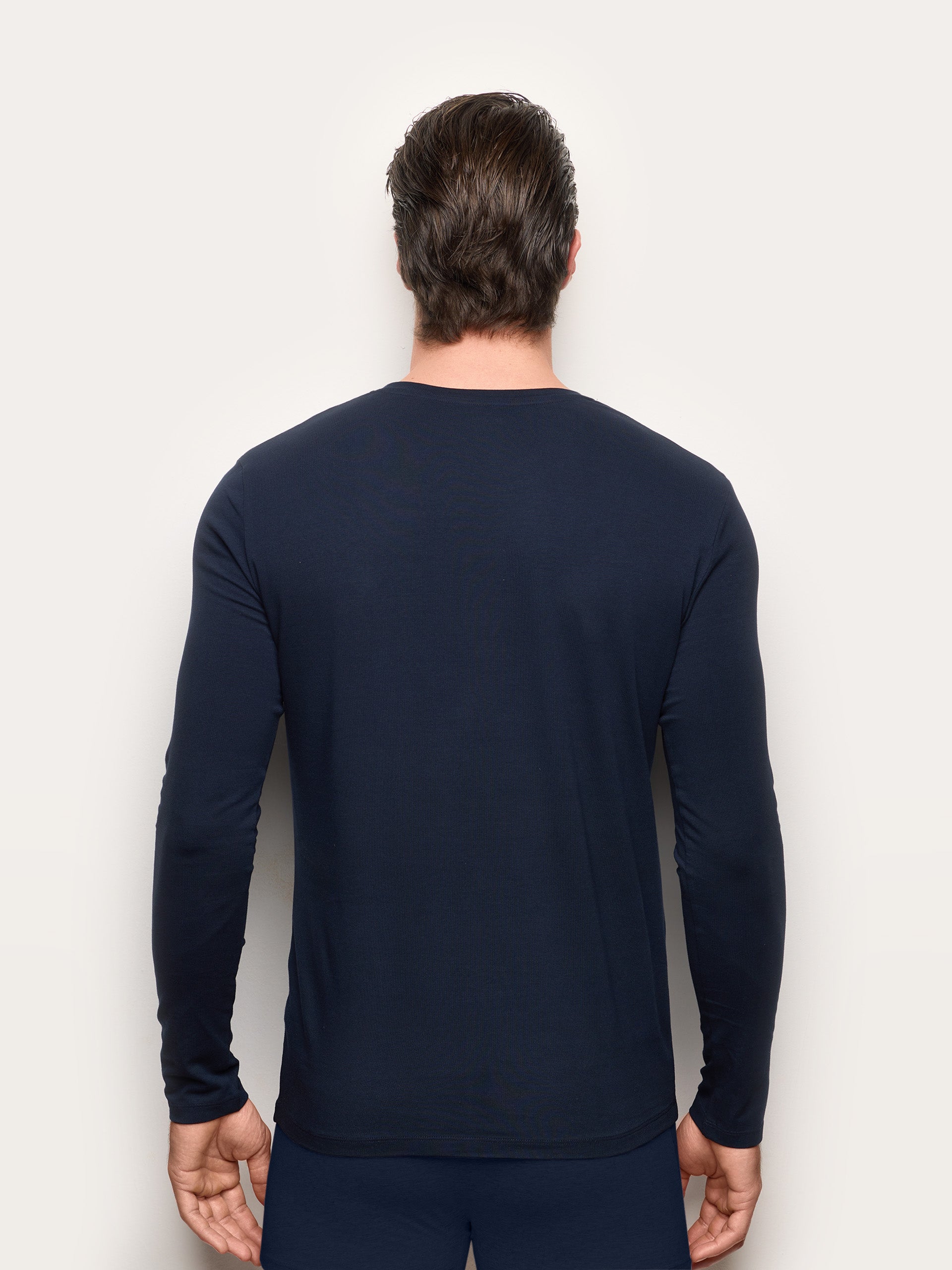 Maglia girocollo manica lunga jersey di cotone - New Simply