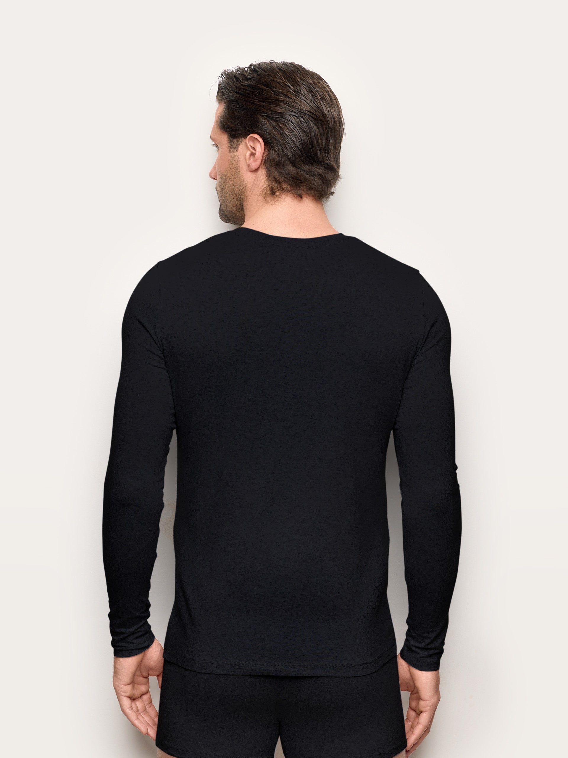 Maglia girocollo manica lunga jersey di cotone - New Simply