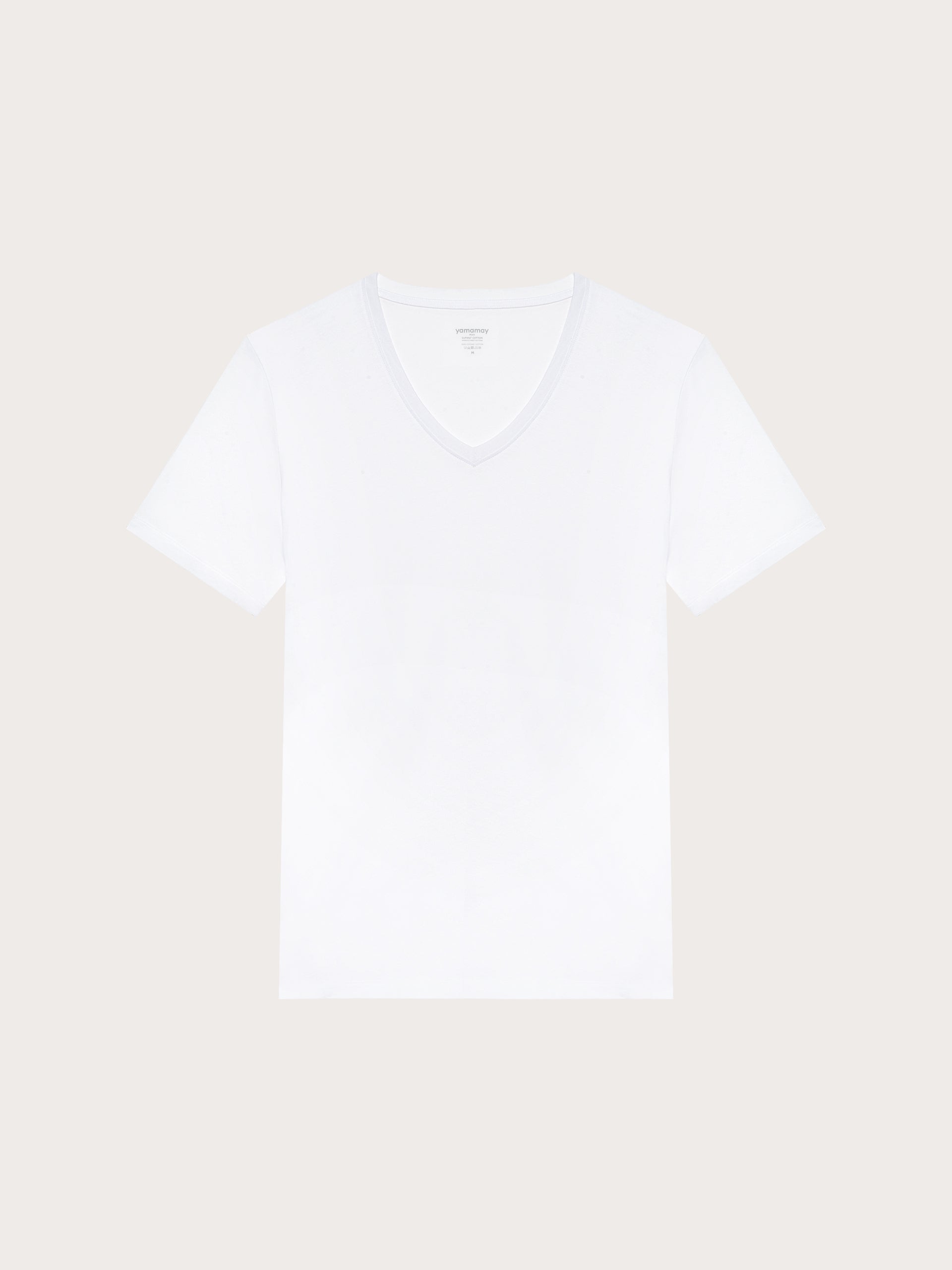 Maglia scollo a V uomo in cotone Supima Luxury