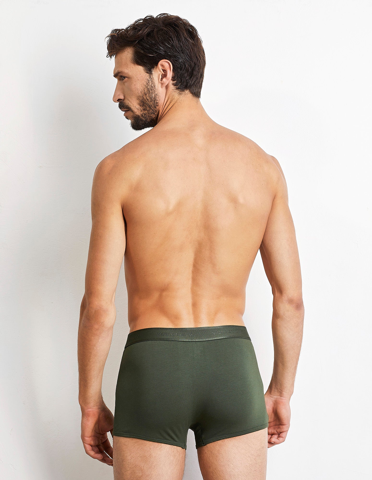 Boxer tinta unita con jersey elasticizzato Supima Luxury