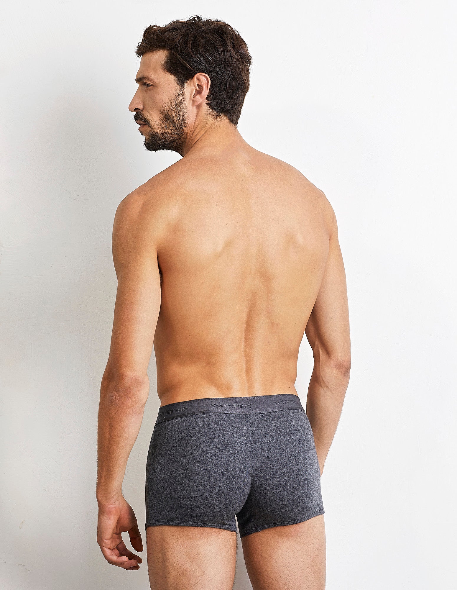 Boxer tinta unita con jersey elasticizzato Supima Luxury