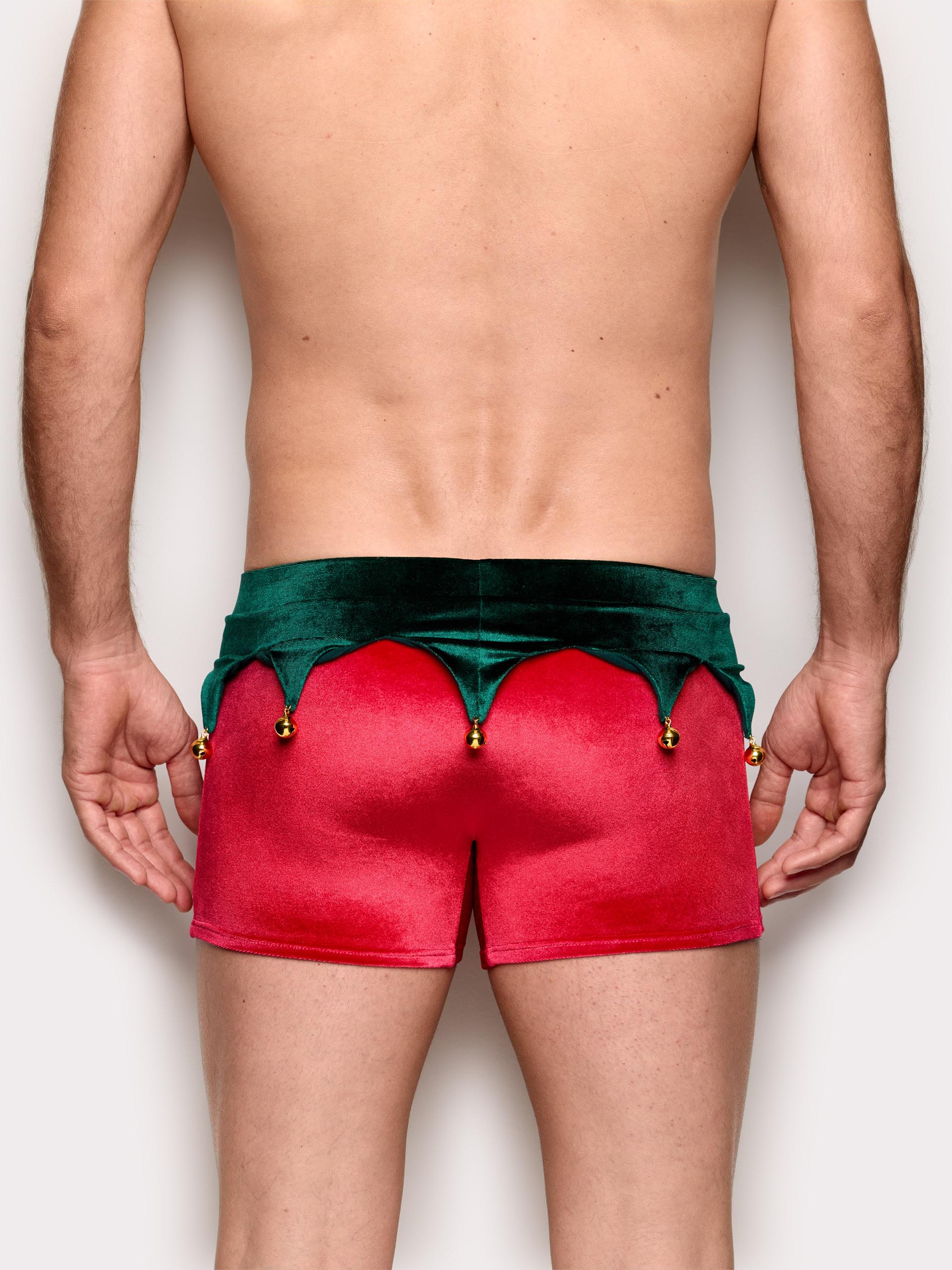 Boxer Velvet Elf Hello Xmas