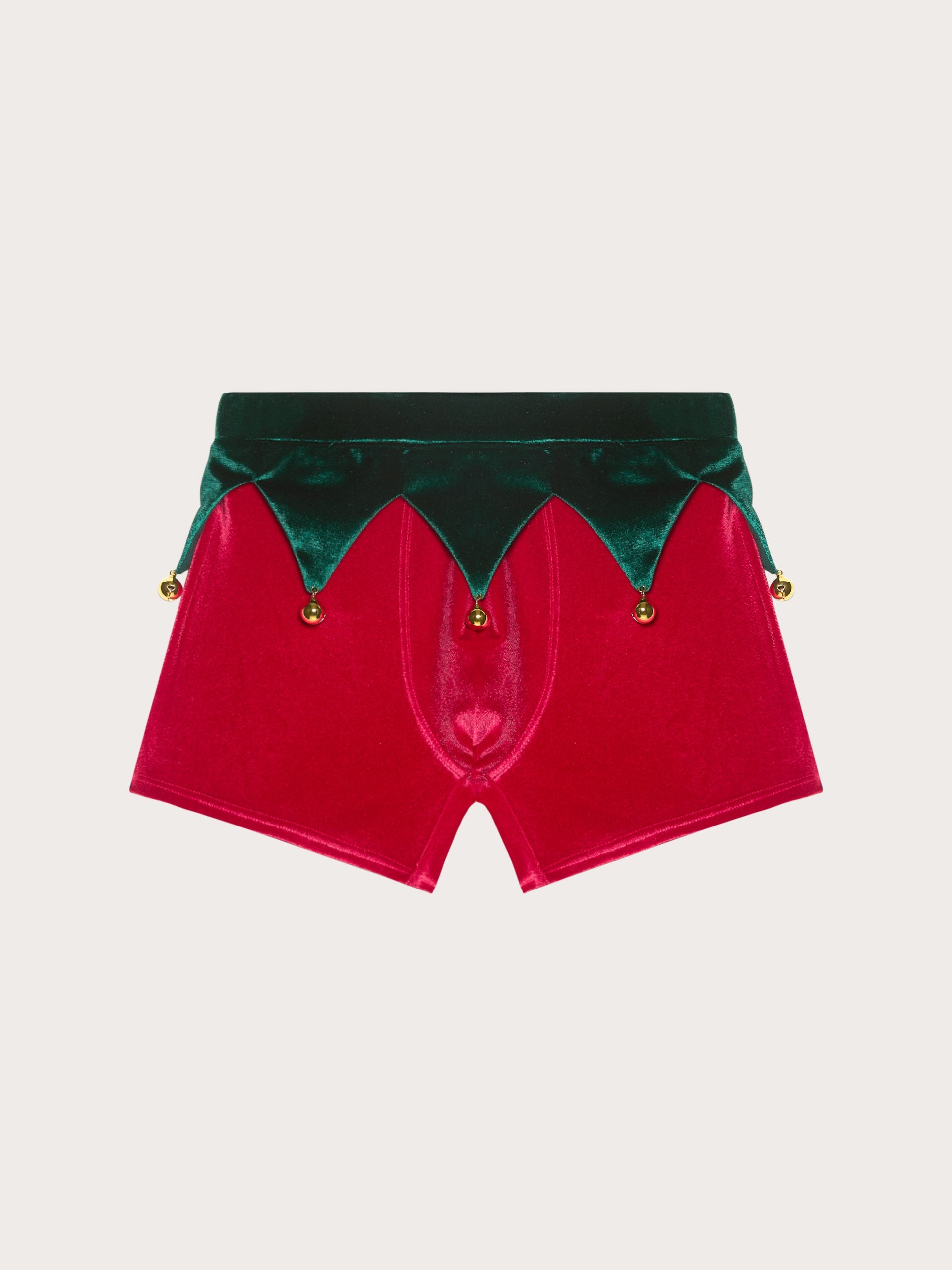 Boxer Velvet Elf Hello Xmas