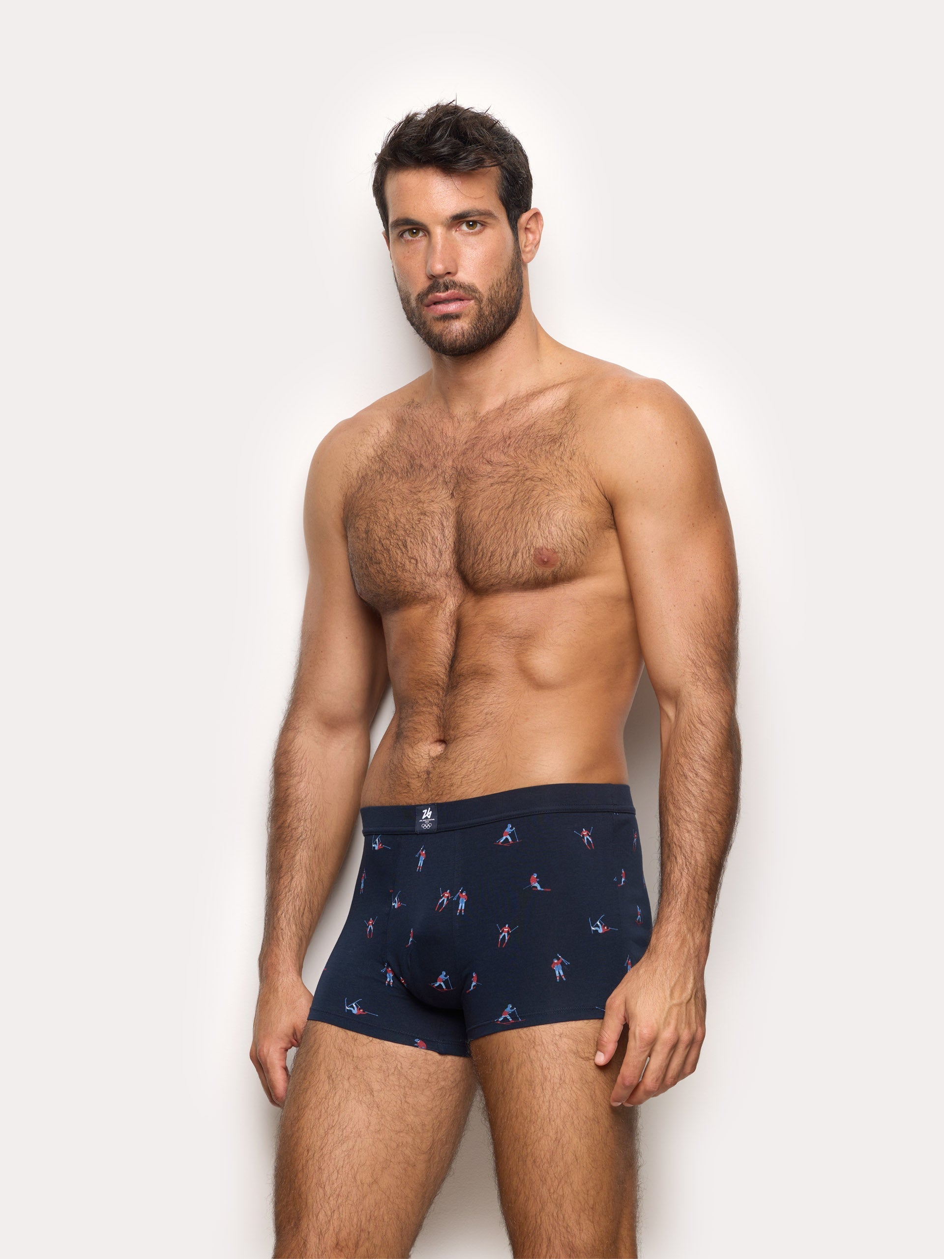 Boxer da uomo in cotone Milano Cortina 2026®
