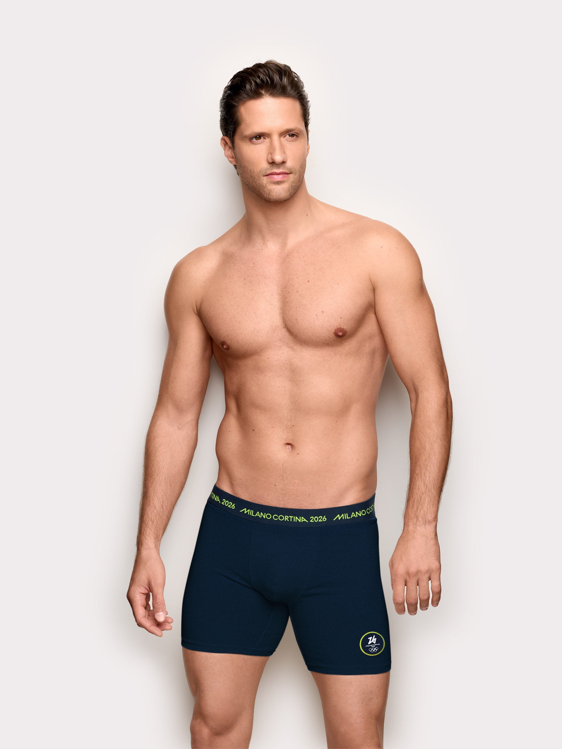 Boxer da uomo in cotone Milano Cortina 2026®