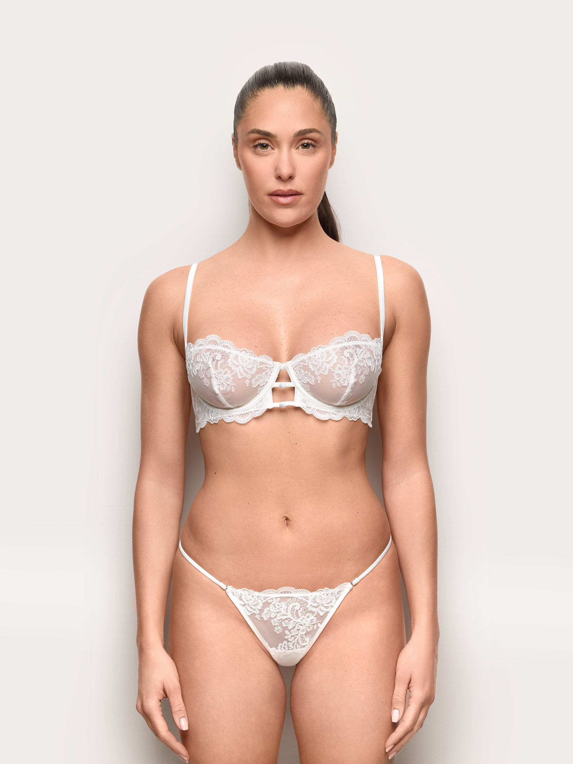 Perizoma in tulle e raso - Dreamy
