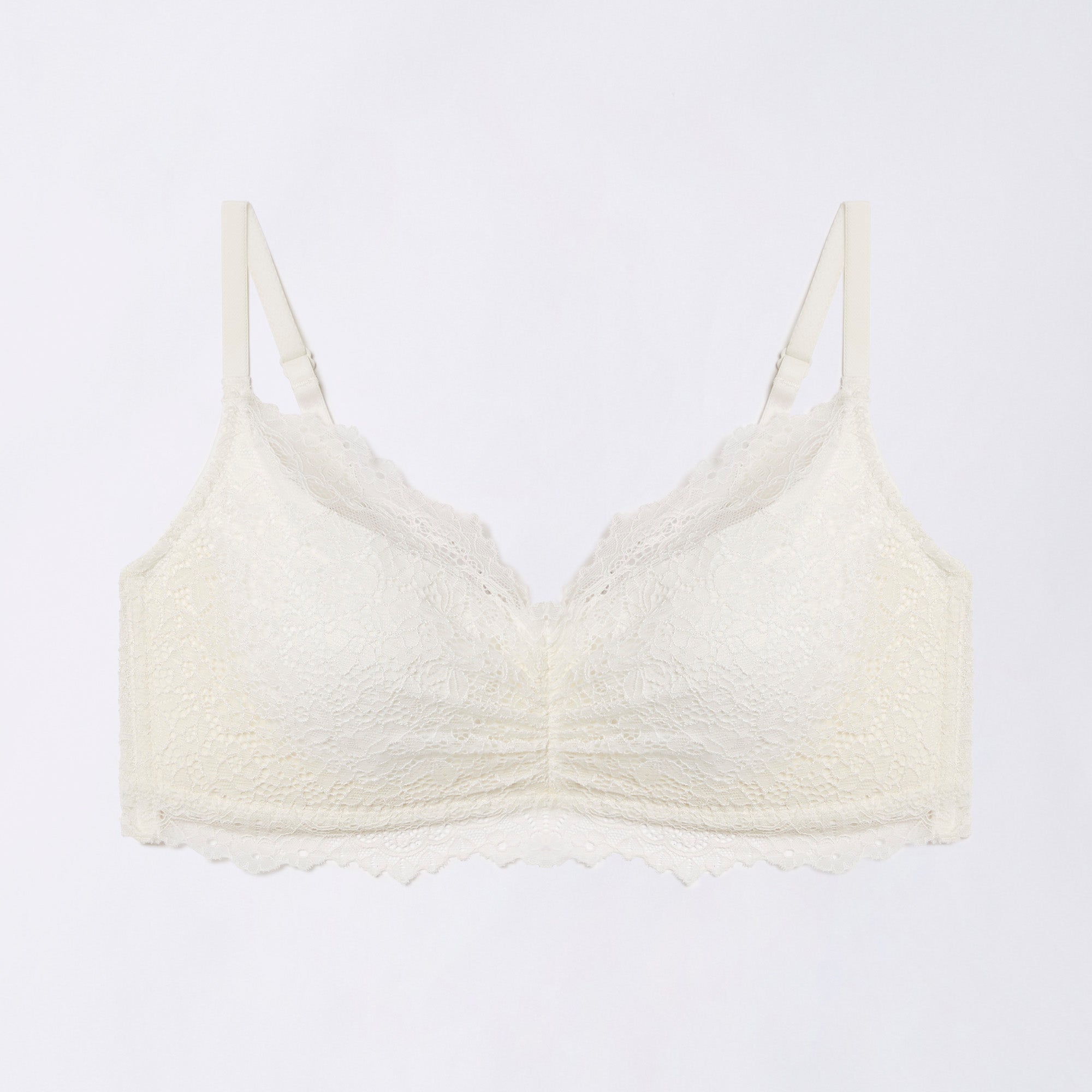 Bralette senza ferretto coppe differenziate - Orchidea