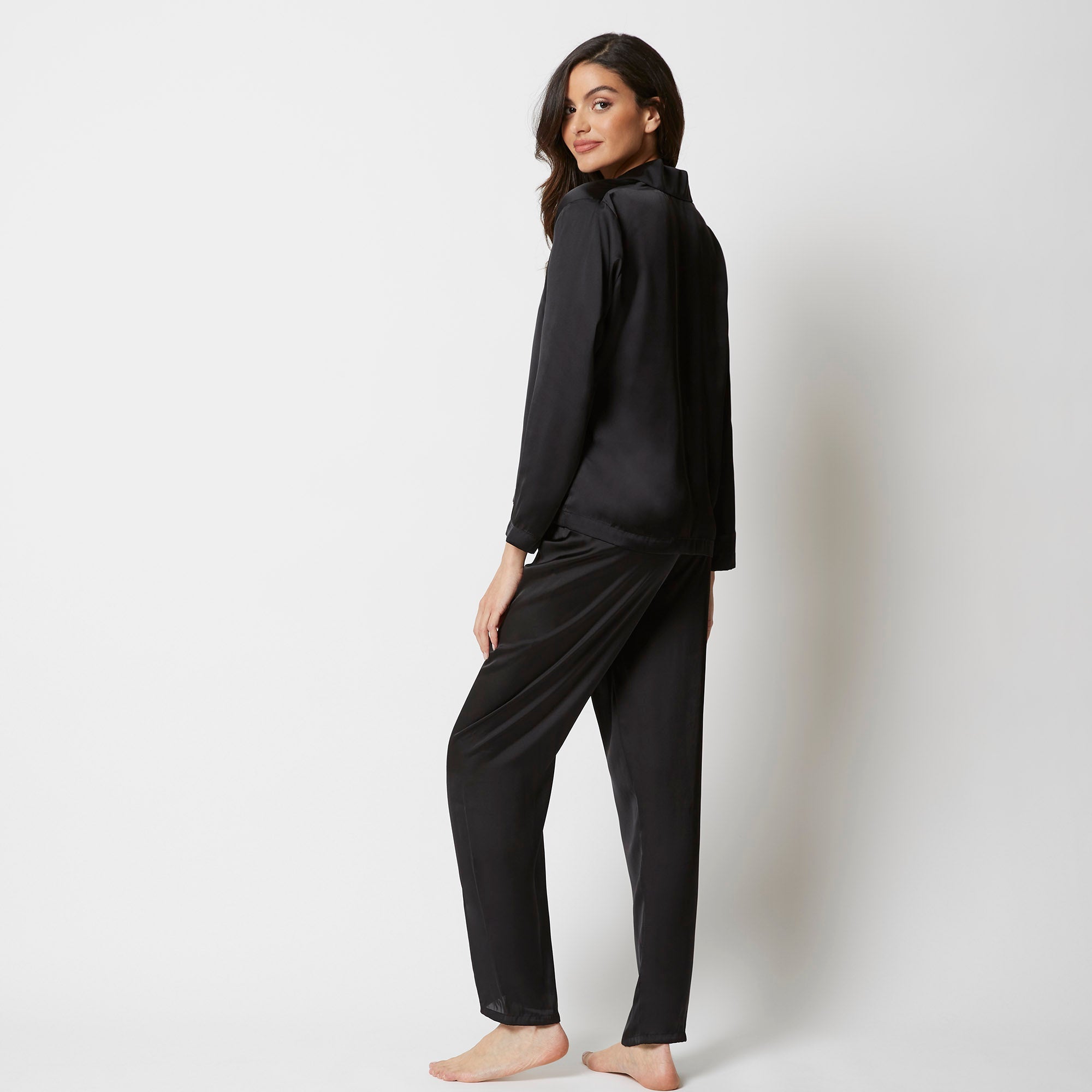 Pantalone in raso - Primula