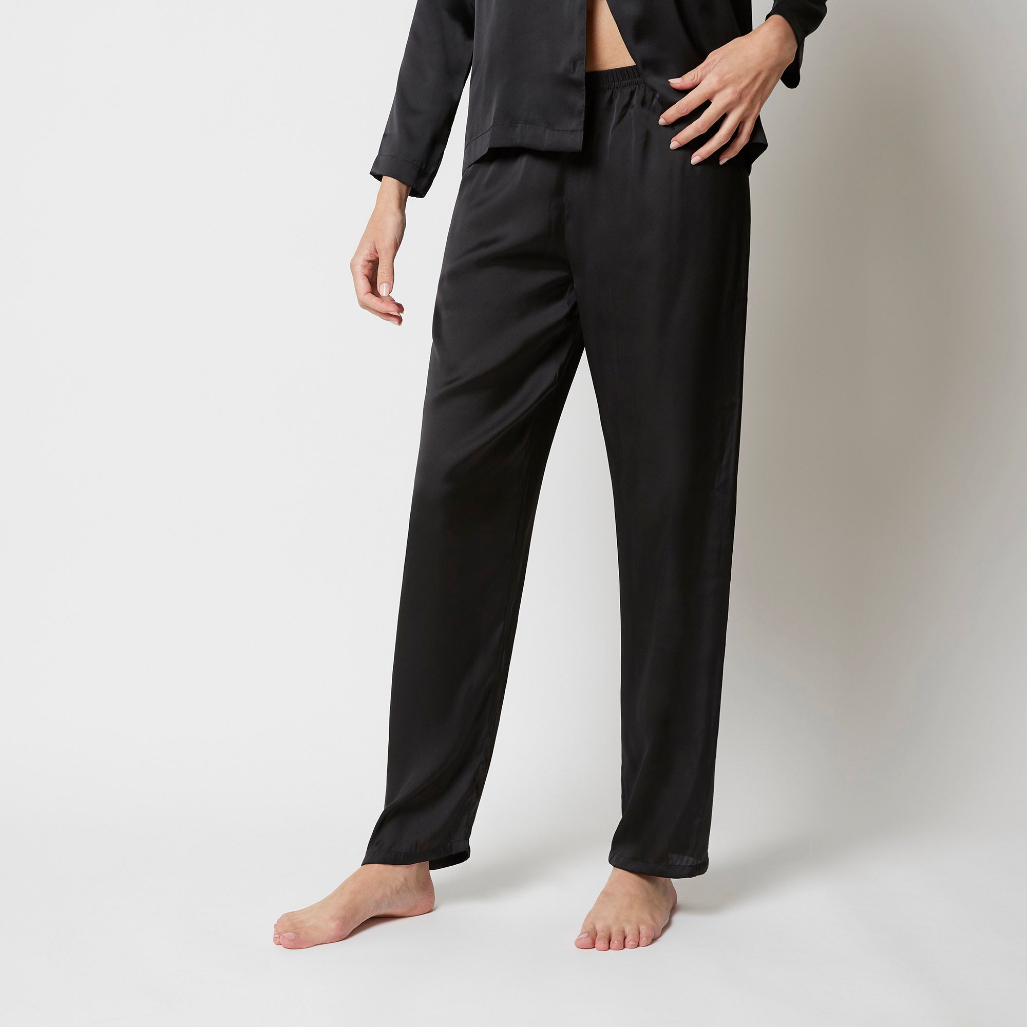 Pantalone in raso - Primula