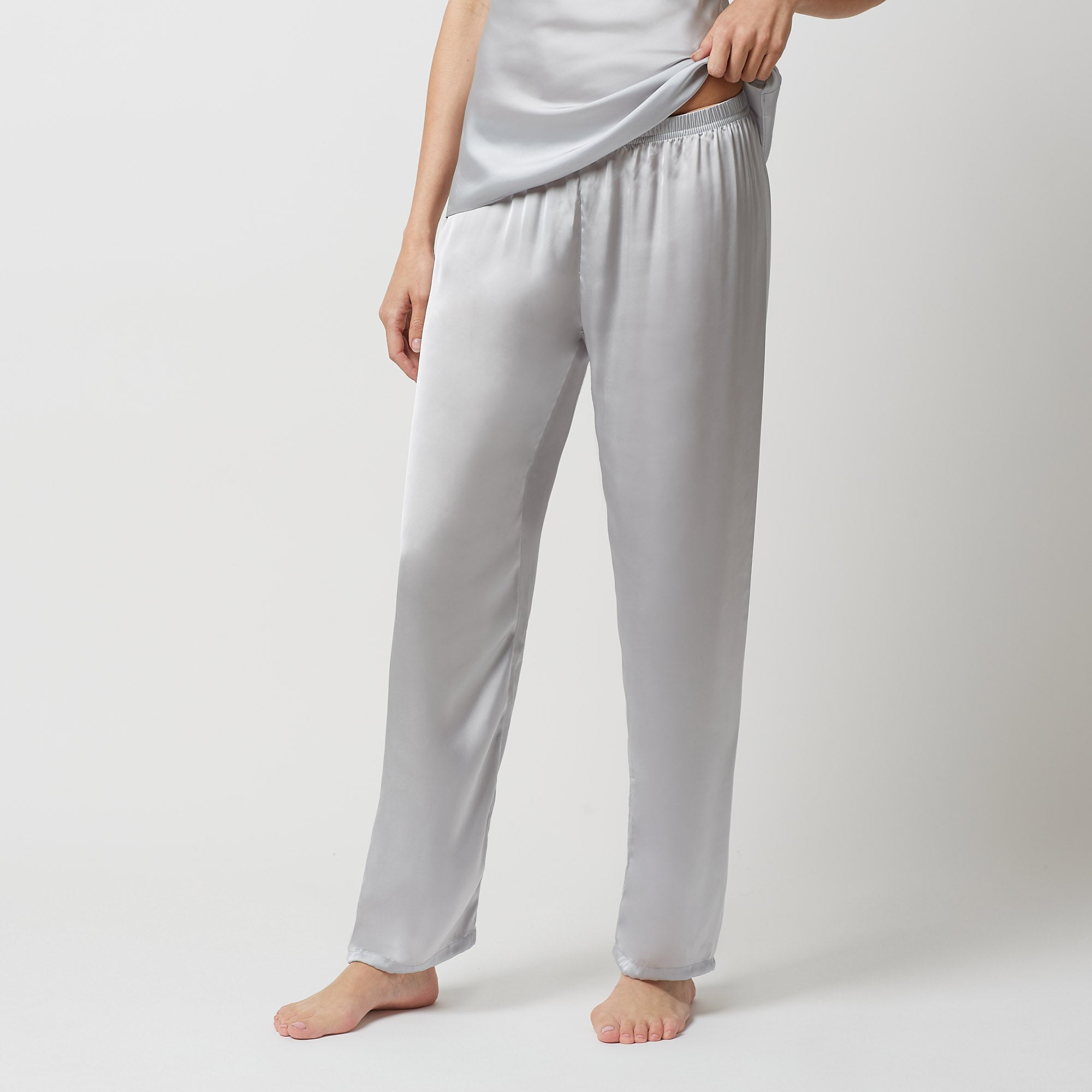 Pantalone in raso - Primula