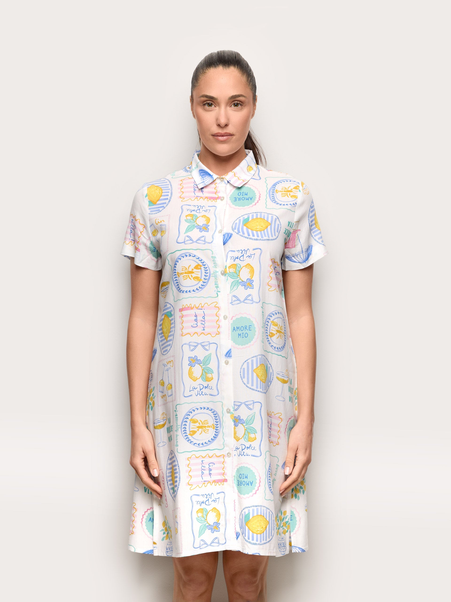 Camicia da notte m/c - La Dolce Vita