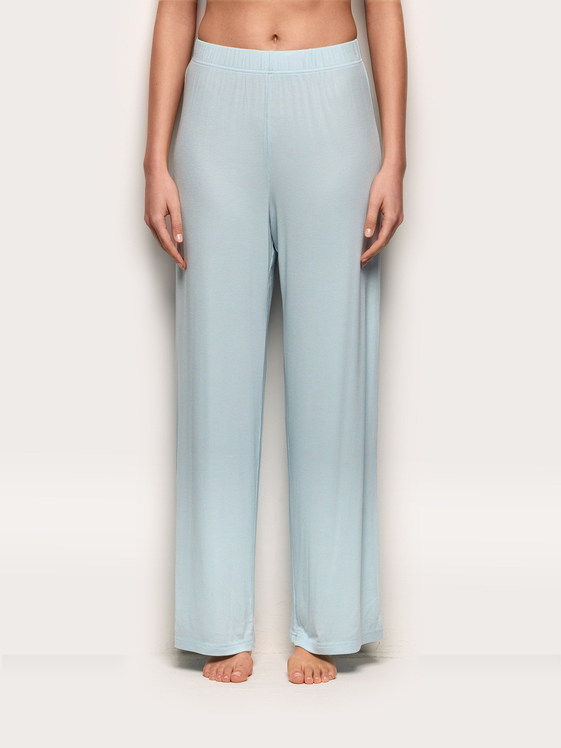 Pantalone lungo con TENCEL™ Modal Rib