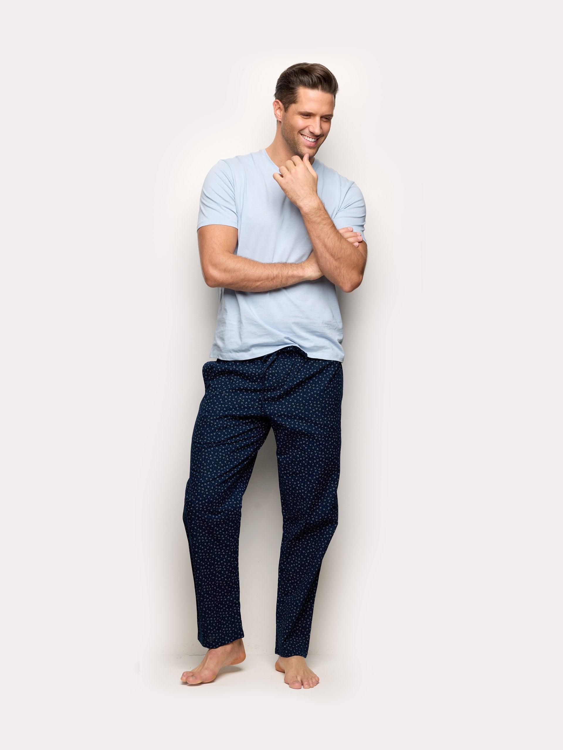 Pantalone pigiama in tela di cotone  - Daily Pajamas