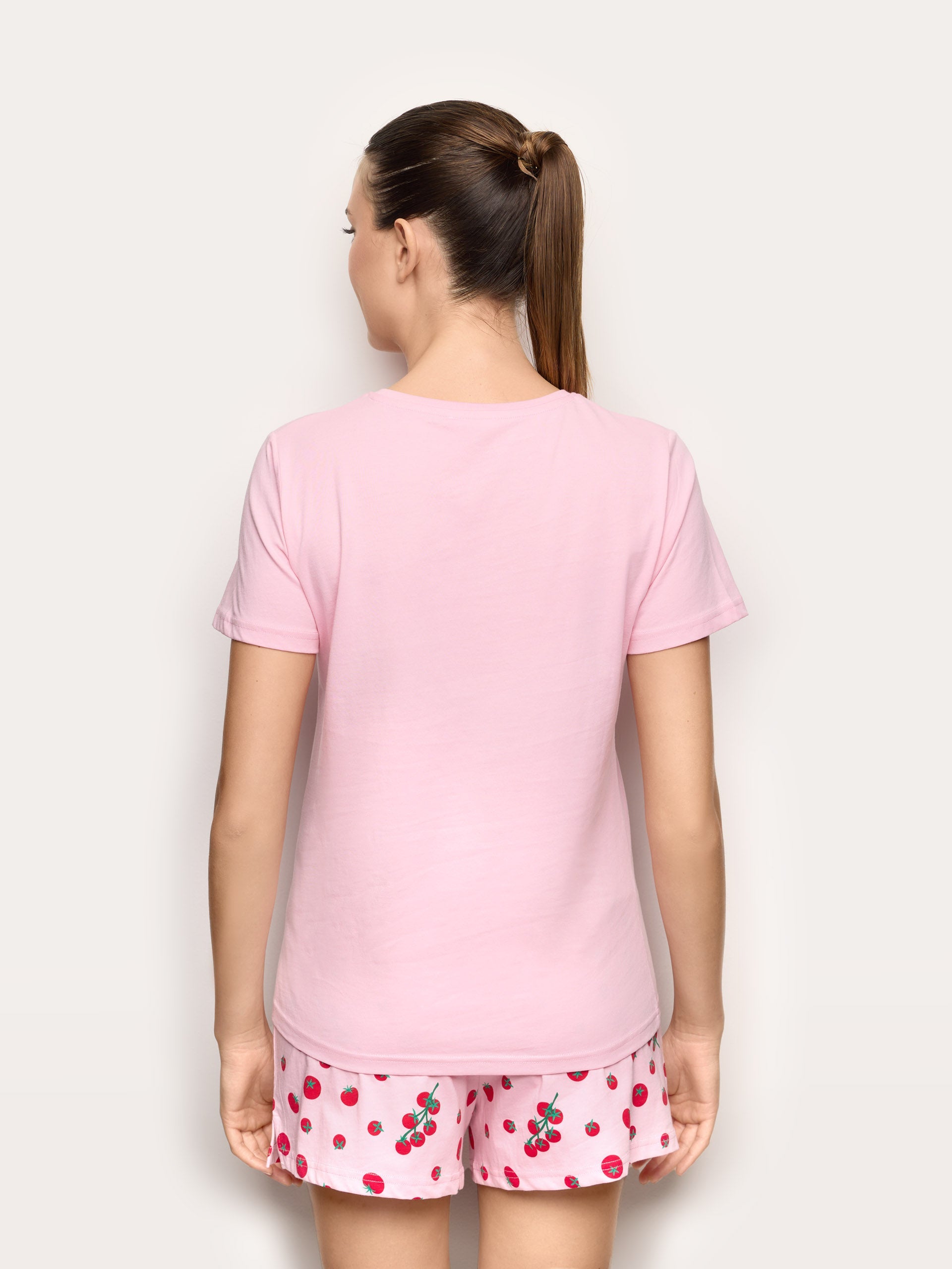 Pigiama corto jersey di cotone - Janette