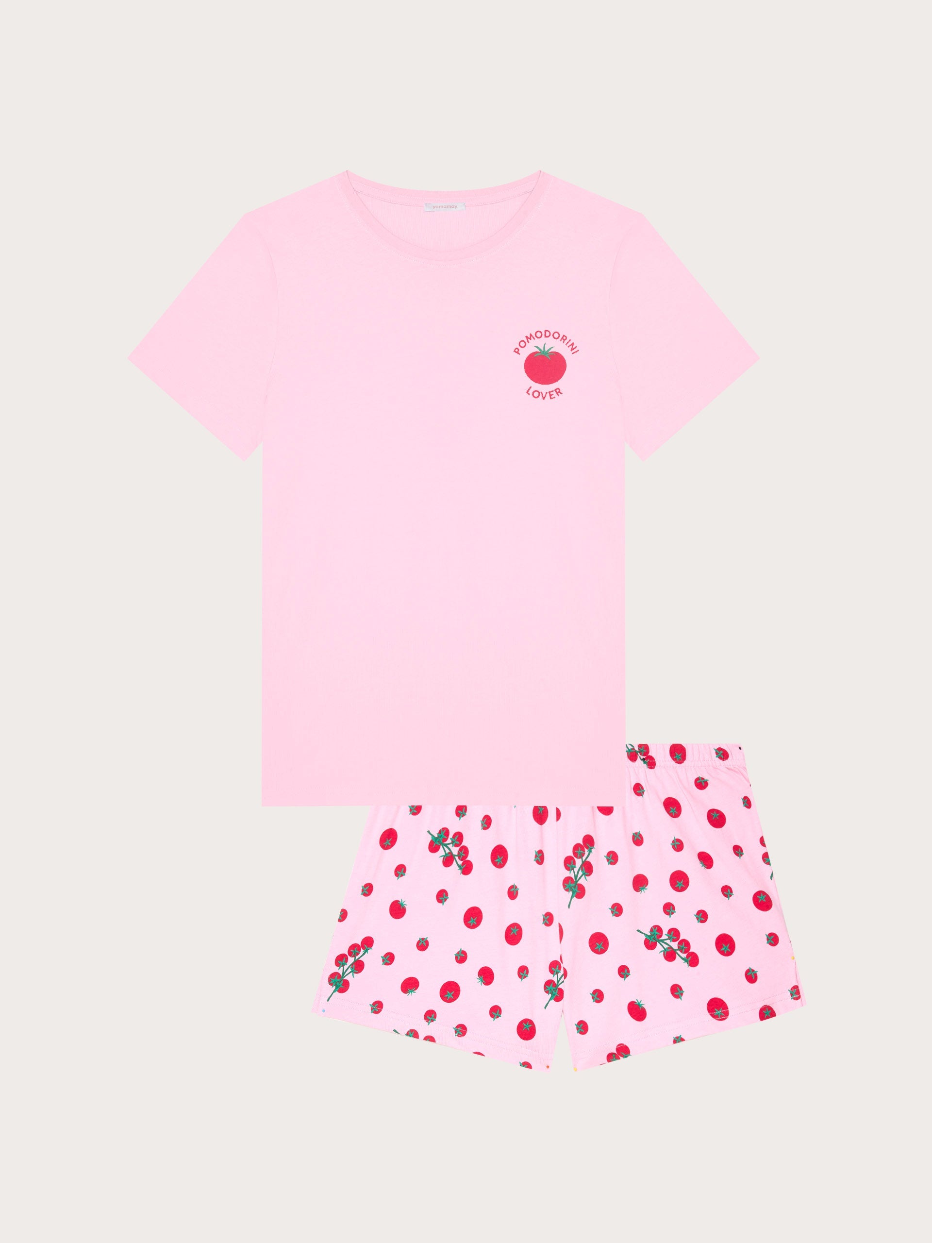 Pigiama corto jersey di cotone - Janette