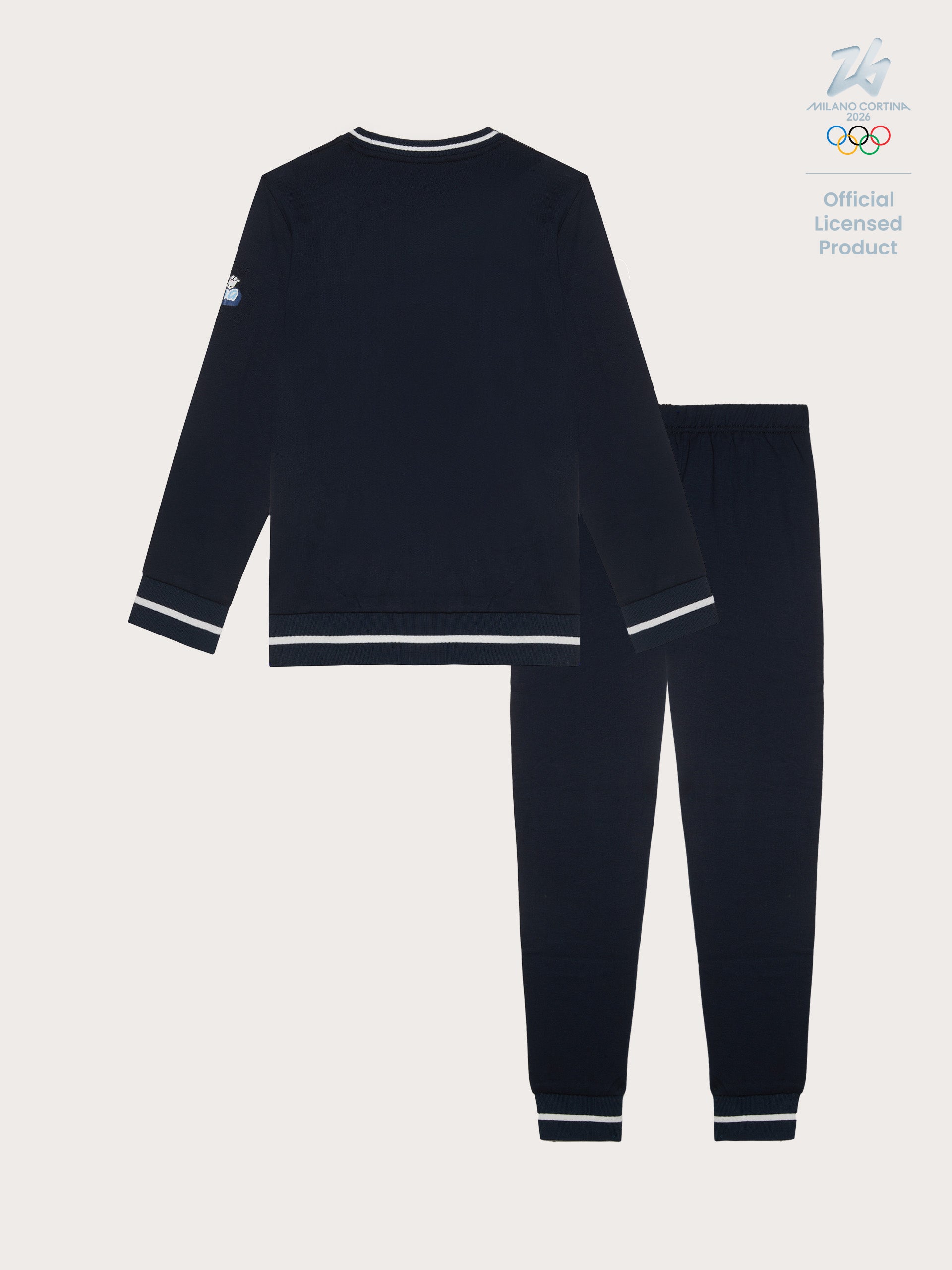 Pigiama lungo in cotone bambini Milano Cortina 2026®