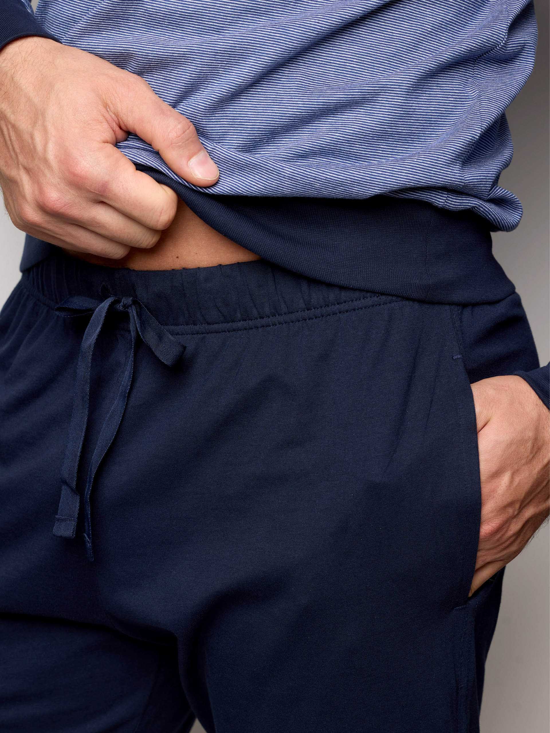 Pigiama lungo in jersey di cotone  - Daily Pajamas