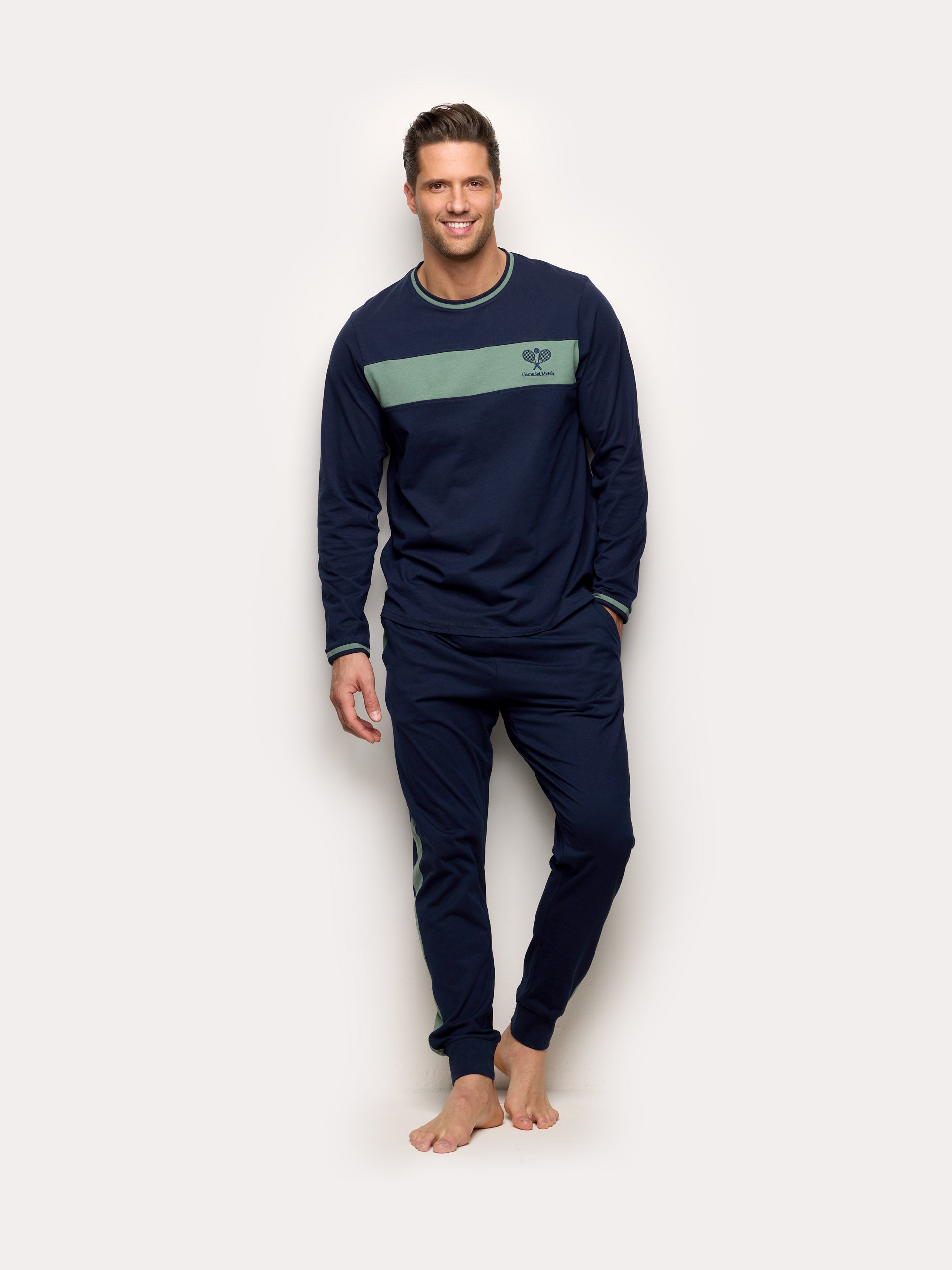 Pigiama lungo jersey di cotone - Daily Pajamas II