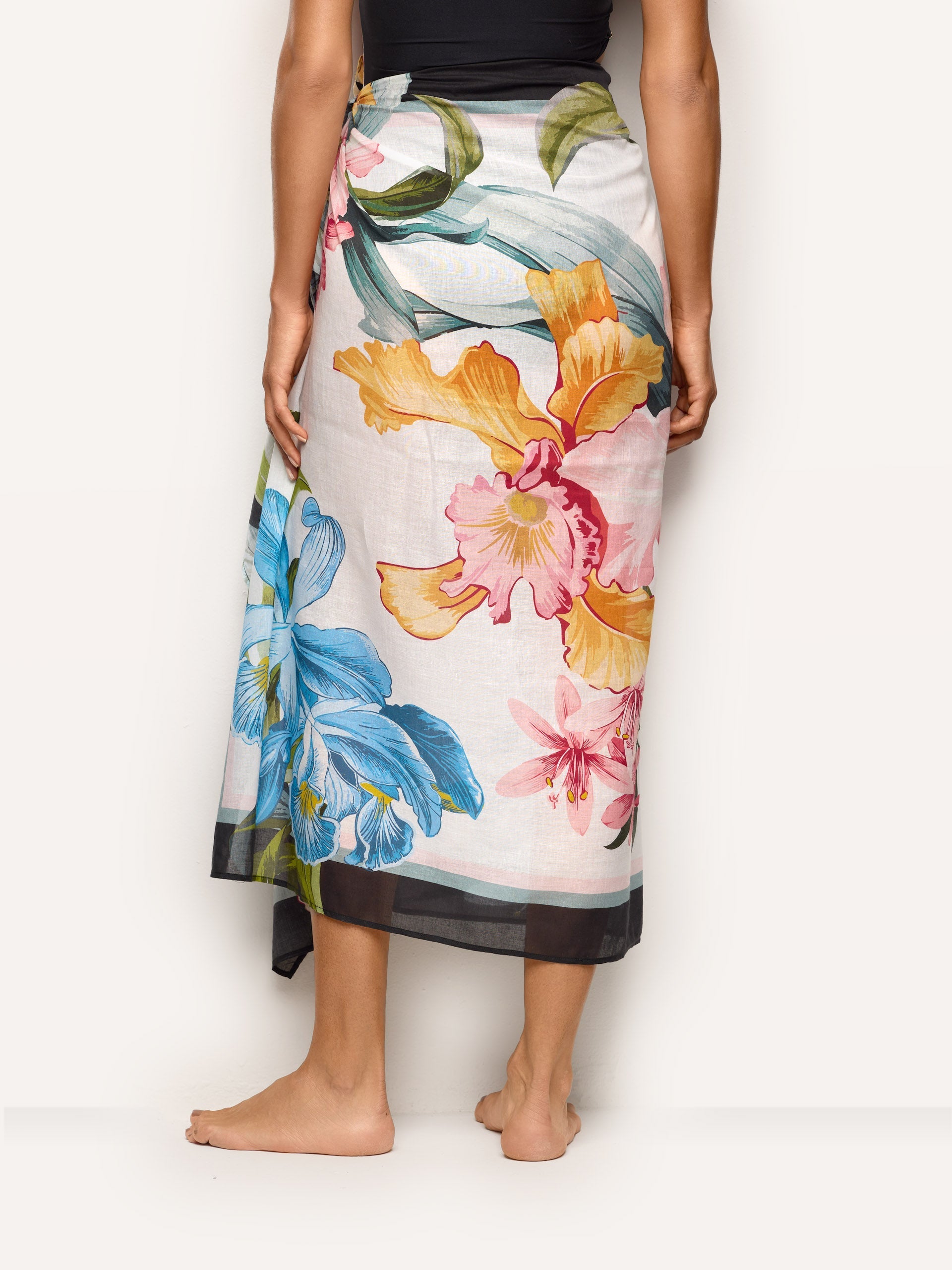 Pareo in cotone leggero 147x95 cm - Tahiti
