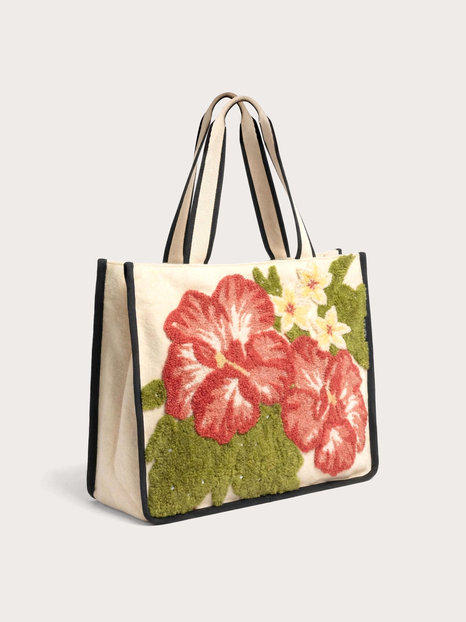 Borsa in canvas  42x31x18 cm - Tahiti