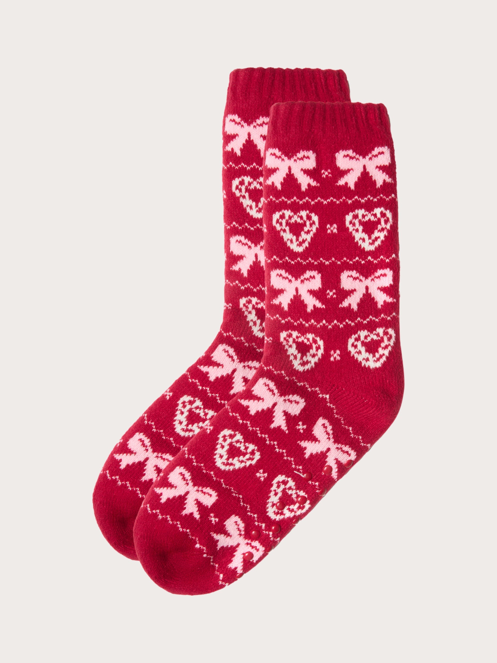 Calze antiscivolo Candy Cane Club
