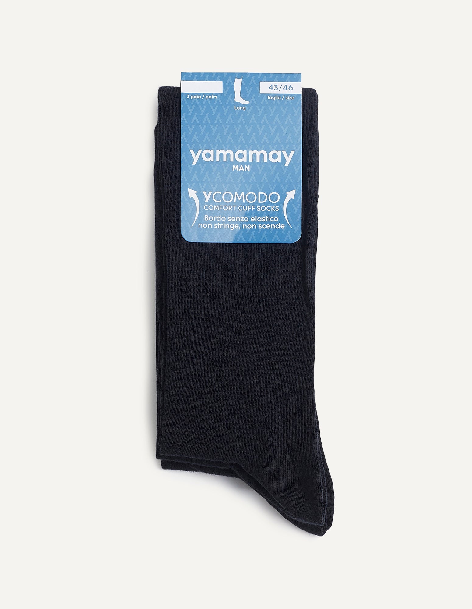 Multipack tre calze lunghe unisex Comodo Fresh