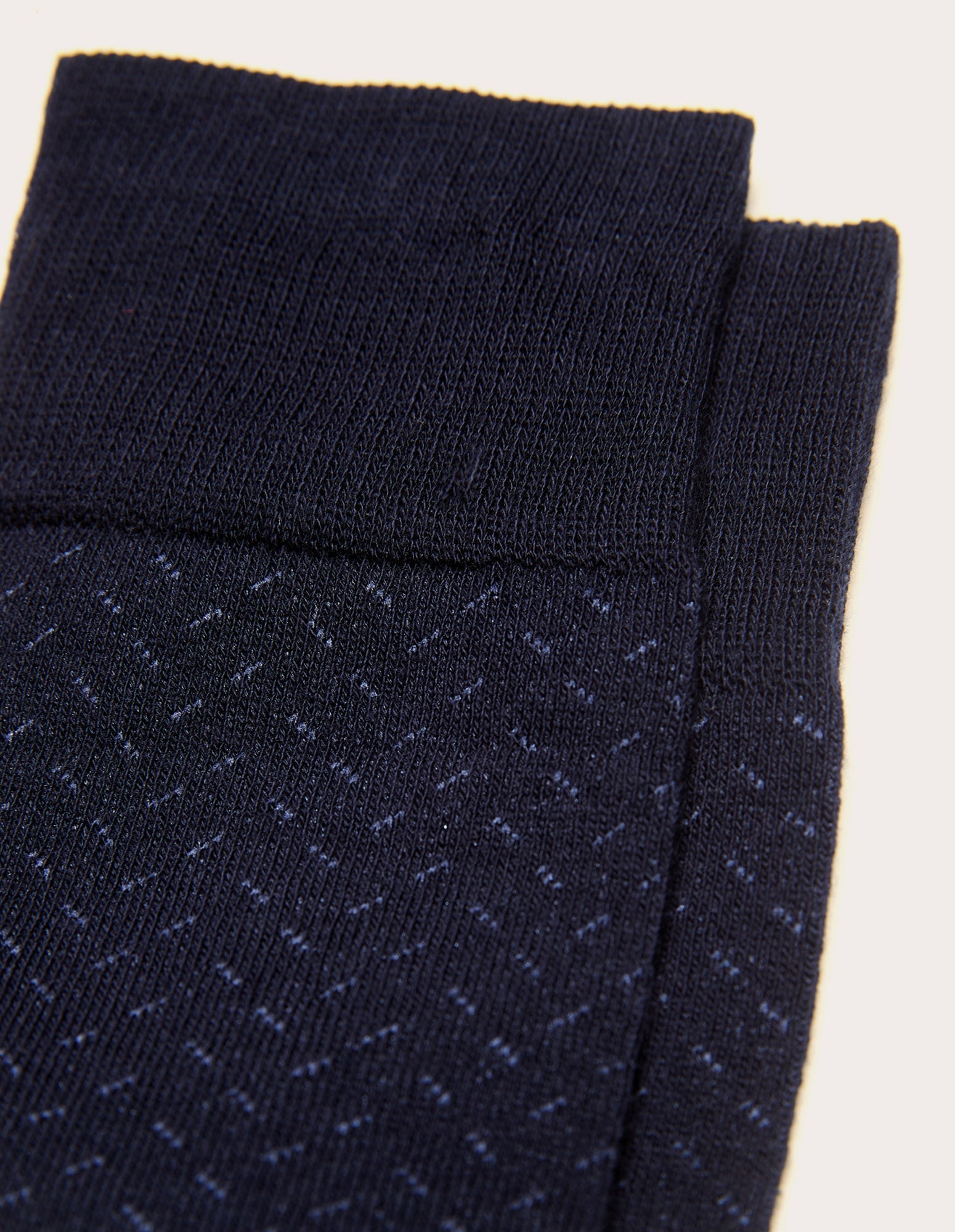 Calze lunghe da uomo blu con dettagli Daily